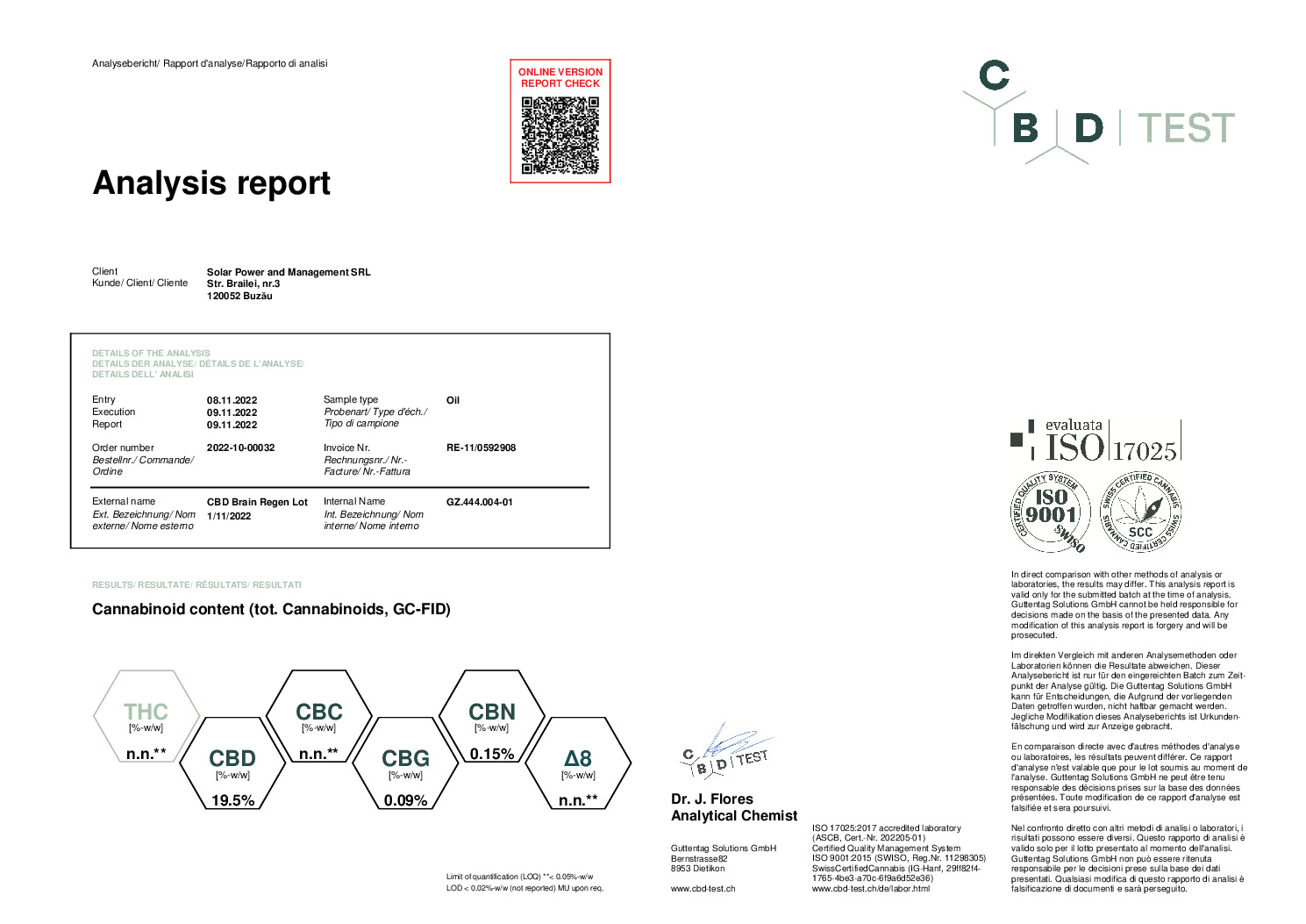 thumbnail of CBD Brain Regen Lot 1-11-2022