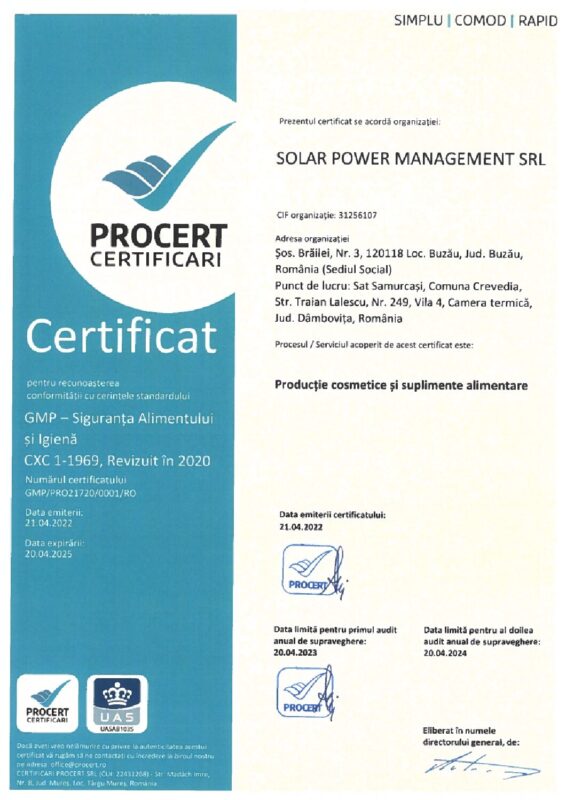 thumbnail of SOLAR POWER MANAGEMENT SRL GMP + EN -exp 2025