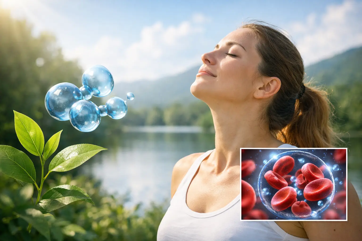 Cum să îmbunătățiți oxigenarea celulară natural