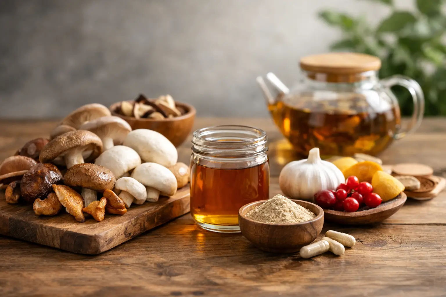How to boost immunity with mushrooms, corect