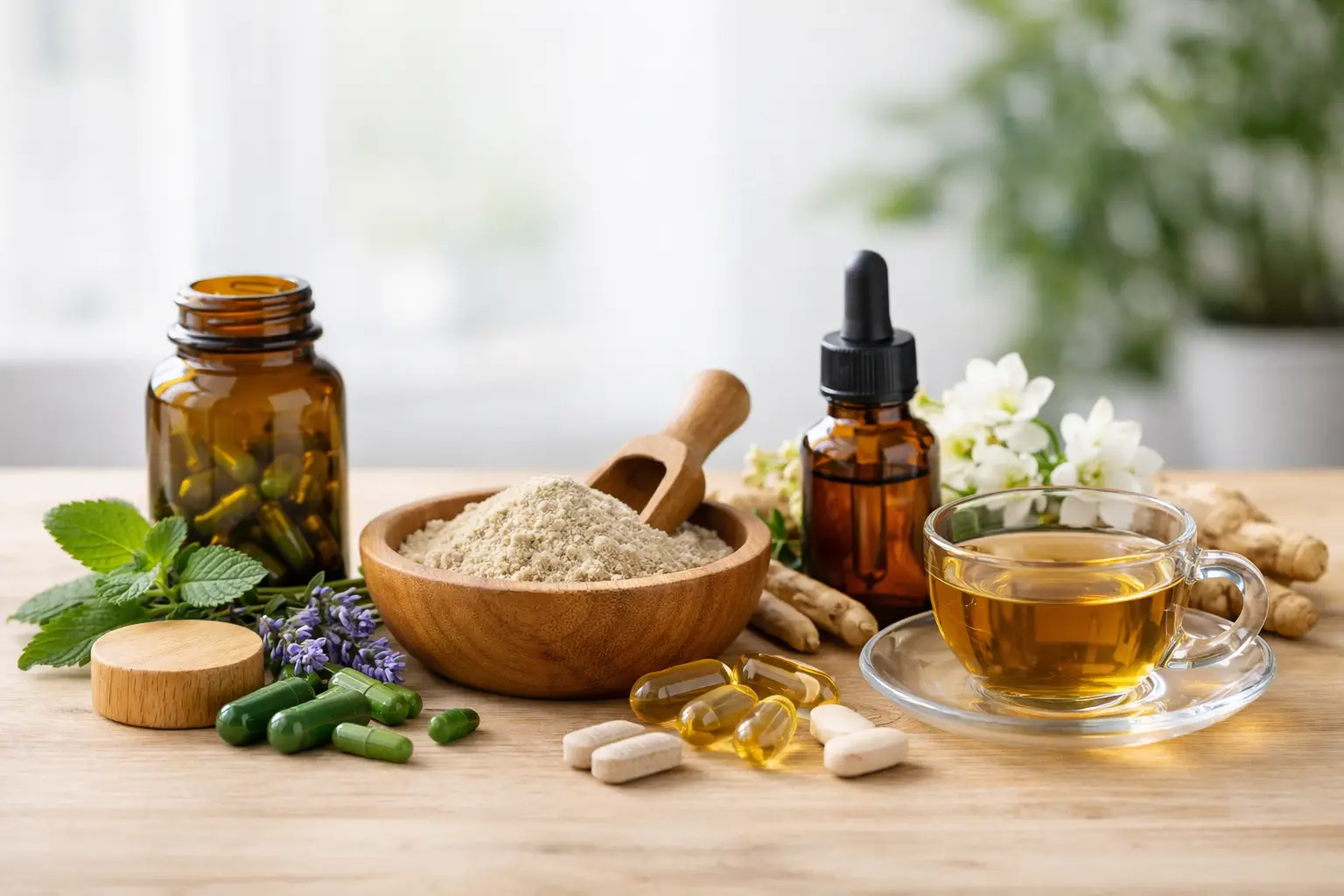 Suplimente naturale pentru stres: ce alegi