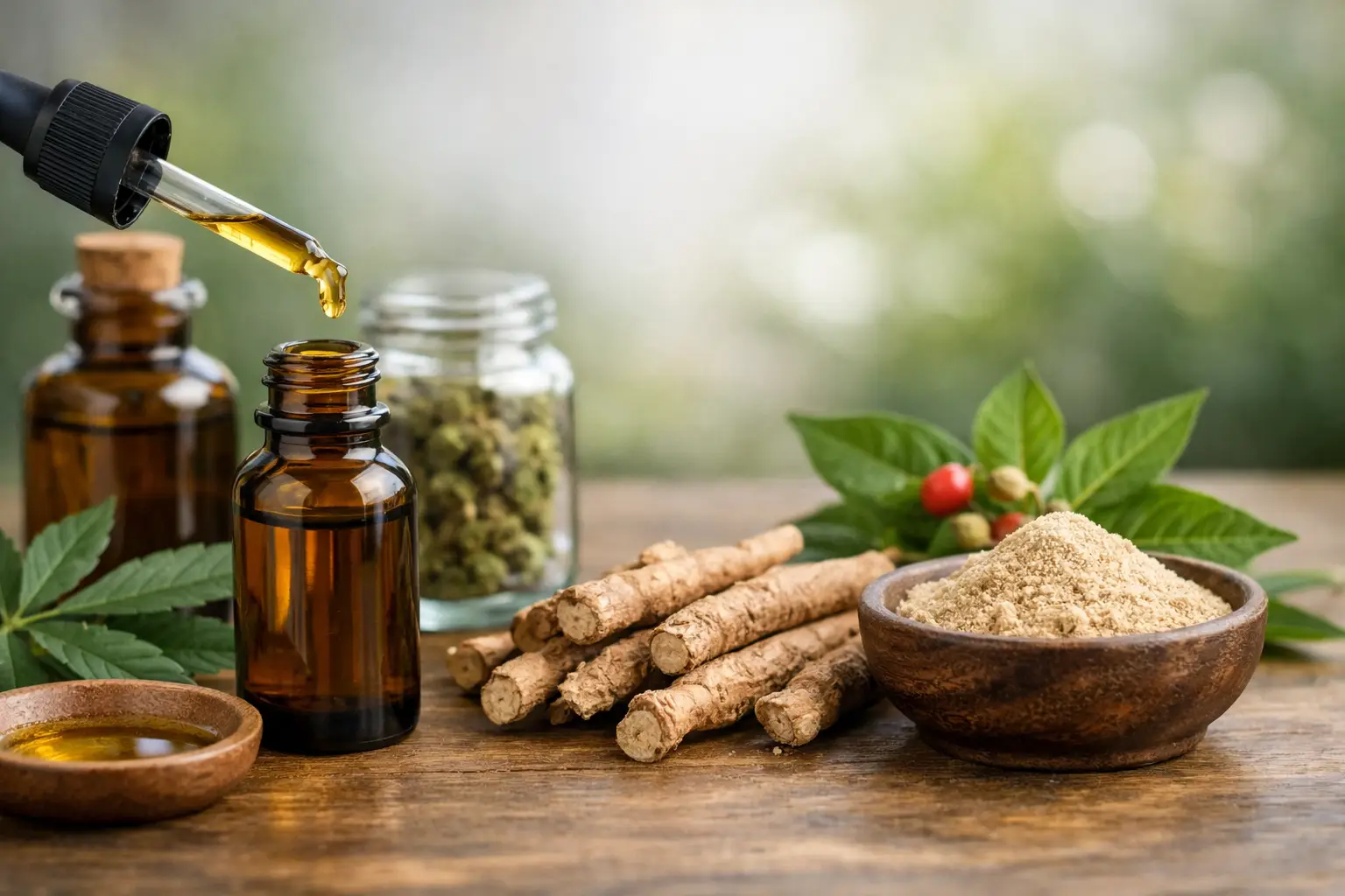 CBD sau ashwagandha pentru stres?