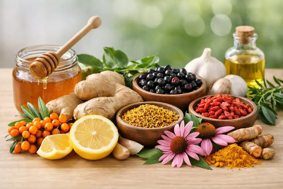 Top ingrediente naturale pentru imunitate