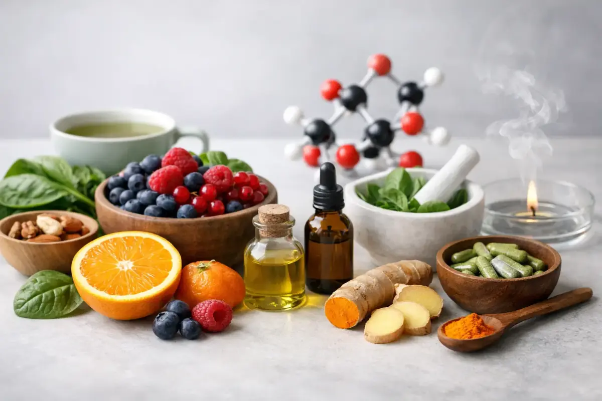 Ce ajută stresul oxidativ în mod natural?