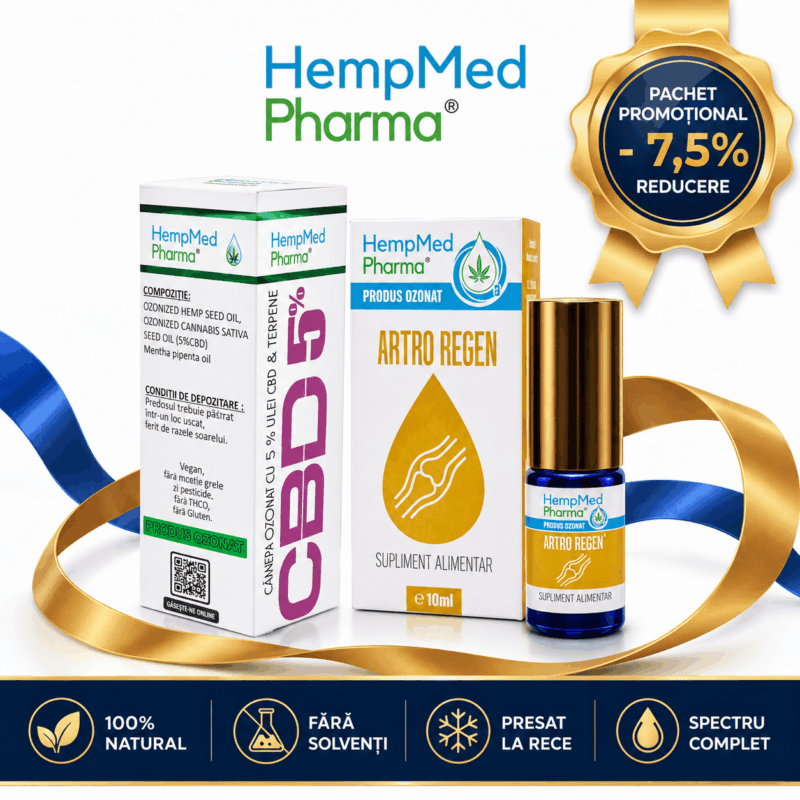 Pachet Artroregen + CBD 5%