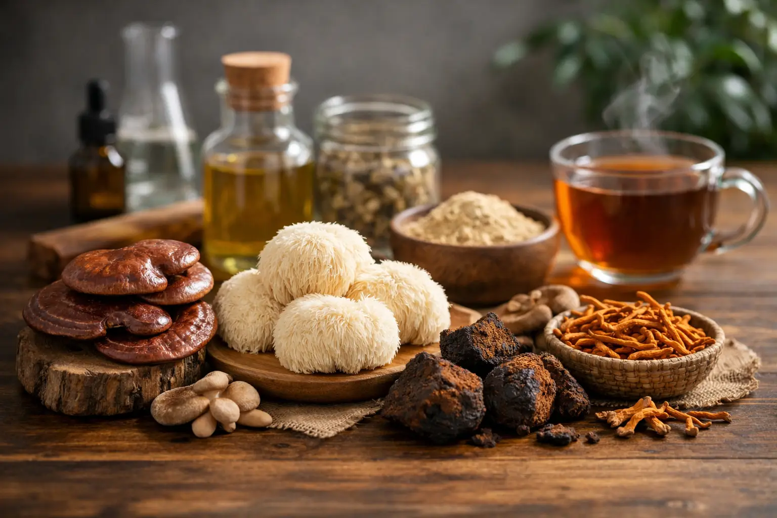 Ghid despre beneficiile ciupercilor adaptogene