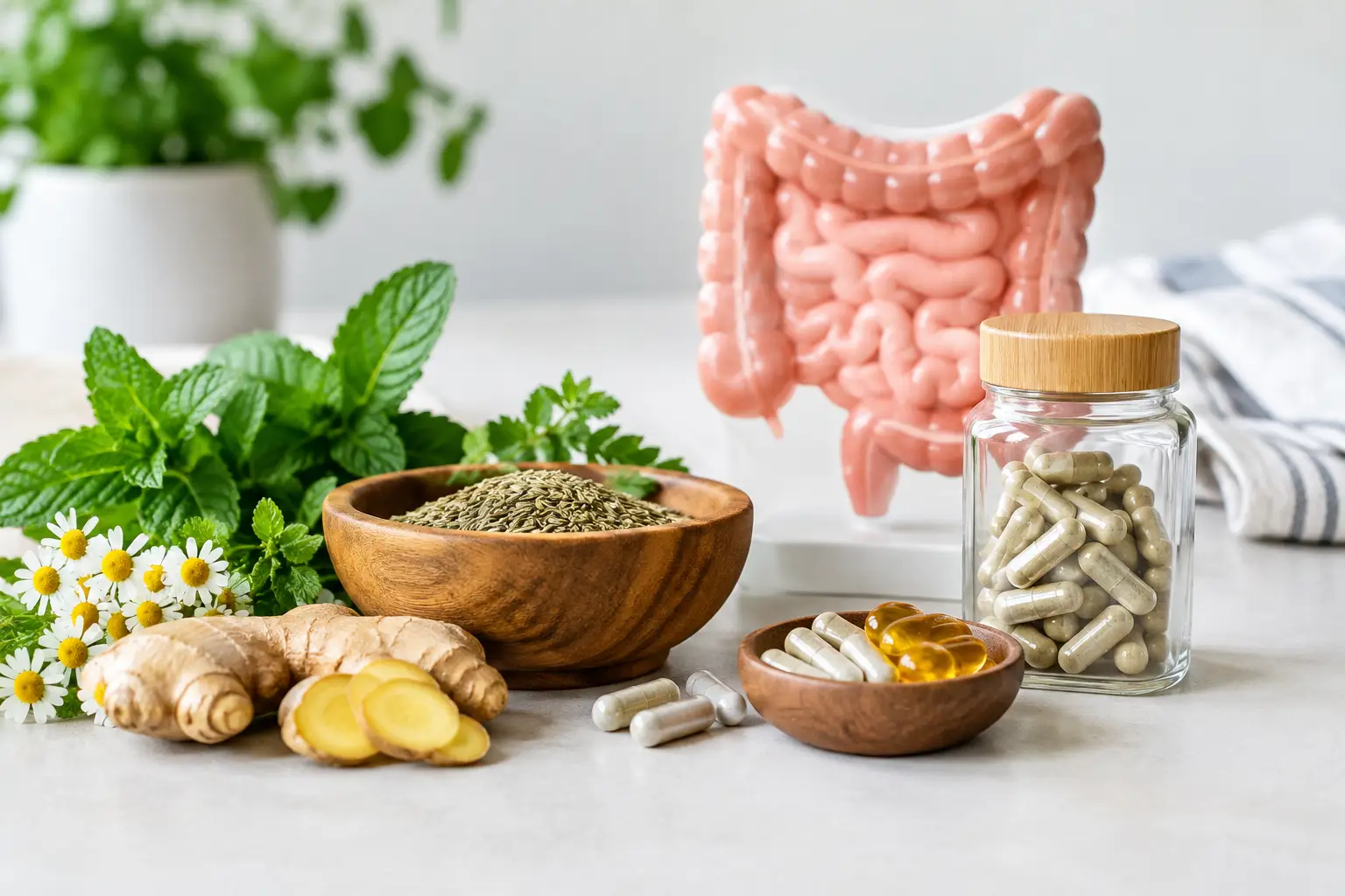 Ghid de suplimente naturale pentru digestie