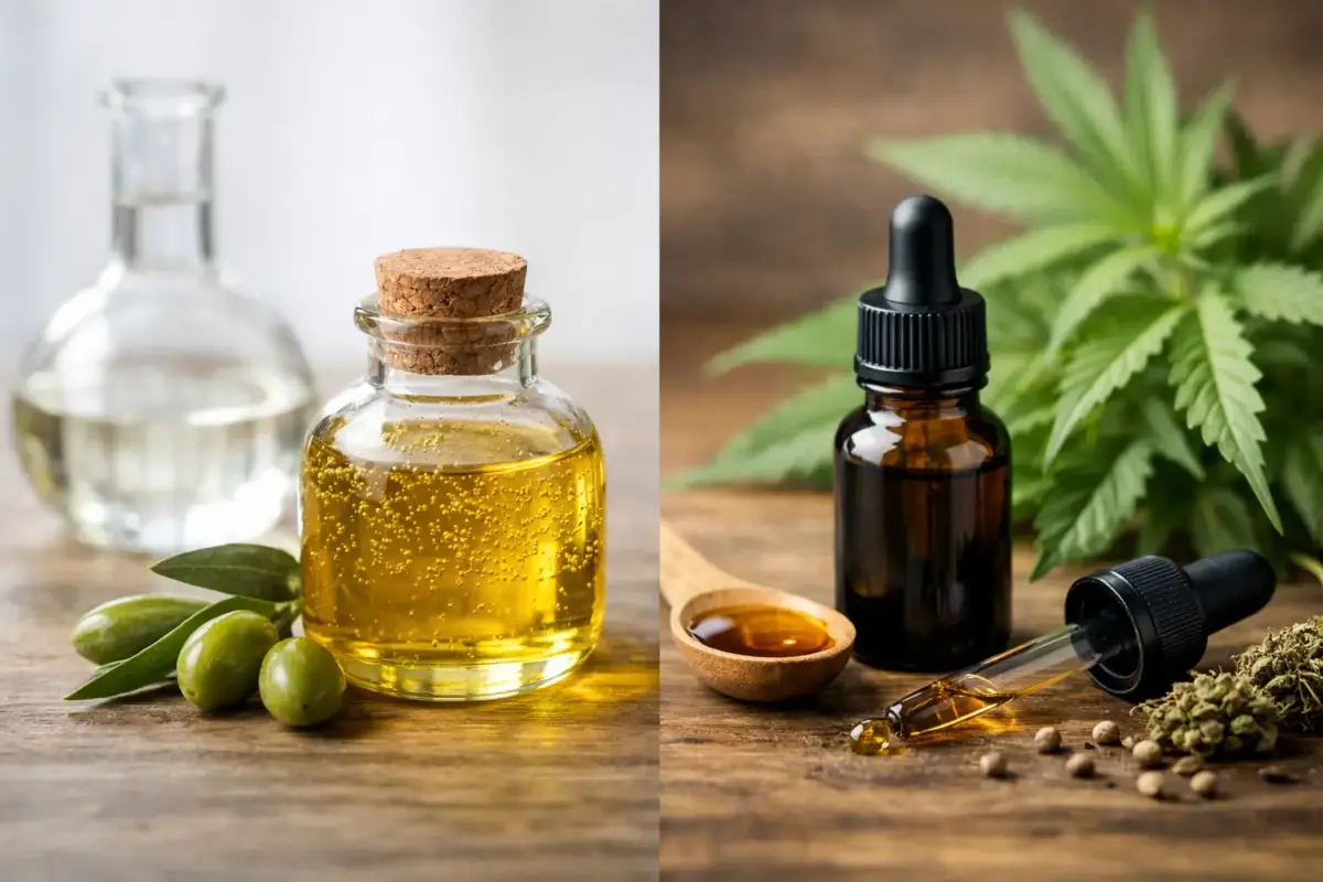 Ulei ozonat versus tinctură CBD - ce alegi?
