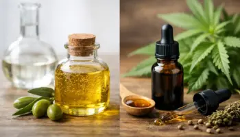 Ulei ozonat versus tinctură CBD - ce alegi?