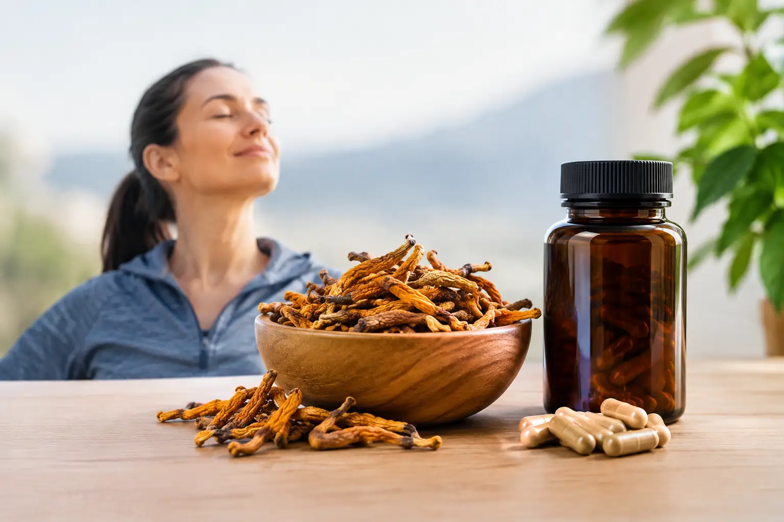 Când se ia Cordyceps pentru energie și echilibru