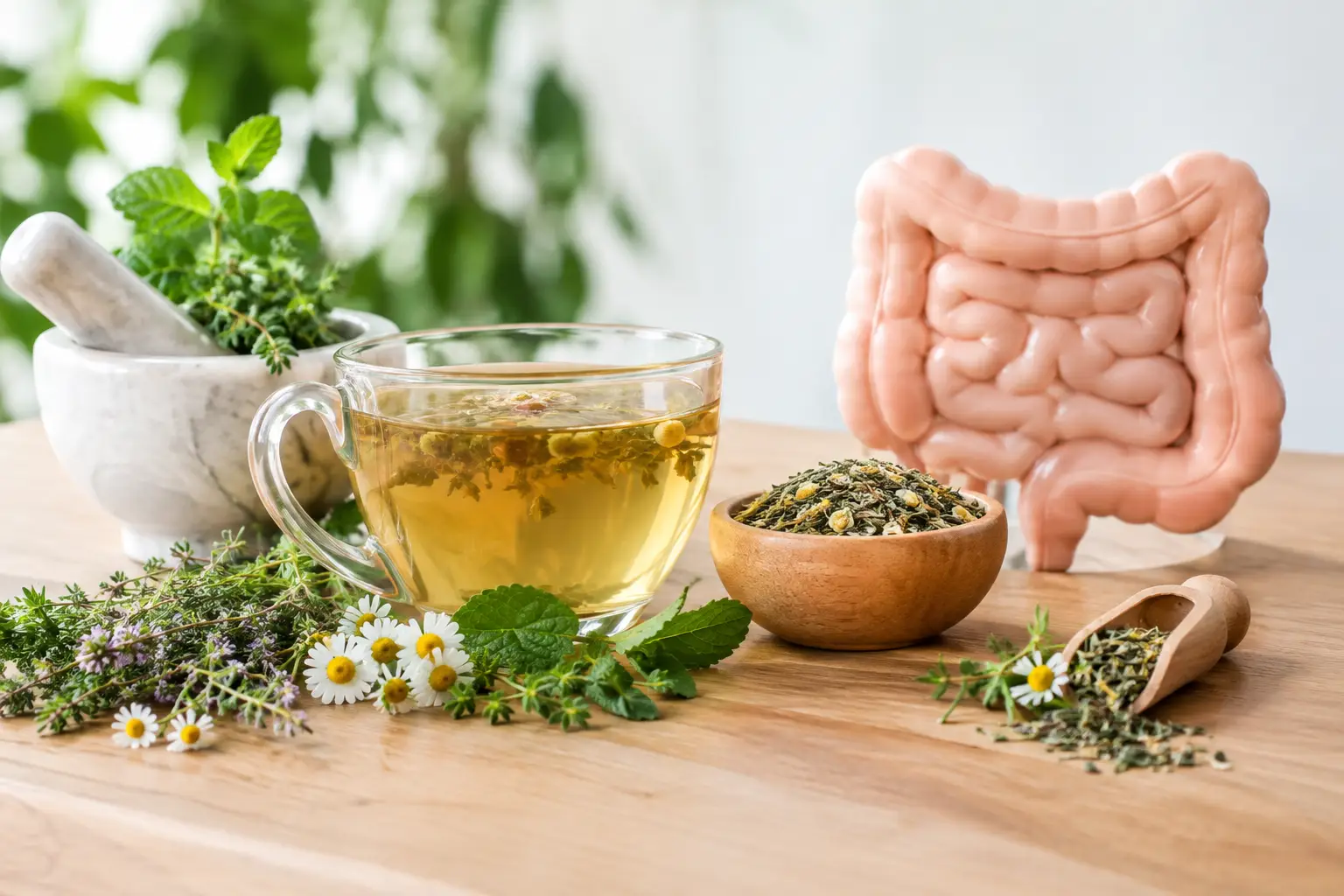 Herbal support for gut comfort și echilibru digestiv
